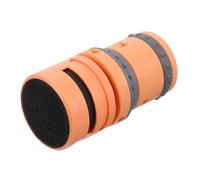 Toddmomy Capsule de Microphone à Bobine Mobile Professionnelle en Abs Orange Large, Accessoire DIY pour Conférences et Karaoké