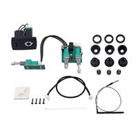 Toddmomy Capteur Piézo à 2 Bandes avec Préampli Uk200 pour Ukulélé, Contrôle Basse et Boutons Poussoirs, Matériau Plastique et Métal Noir, Accessoire Essentiel pour Musique Acoustique