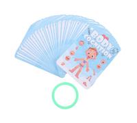 Toddmomy Cartes Informatif Filles en d'apprentissage Garçon pour et Corporel Visuels Attrayants et Texte Papier Léger pour L'apprentissage Plein Air des Parents