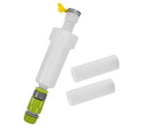 Toddmomy Cartouche de Filtre pour Aquarium 1/2 Filetage, Élimination du Chlore et Filtration de l'eau, Plastique Blanc 24x6,3cm, pour Aquarium et Plantes Aquatiques