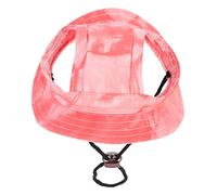 Toddmomy Casquette De Baseball pour Chien Chapeau Bob Pare-Soleil Mentonnière Réglable Confortable