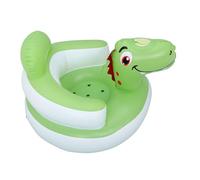 Toddmomy Chaise Gonflable Pour Garçon Fille Forme De Dragon Avec Dossier Et Soutien Lombaire Pour Bébés De Mois Et Plus Couleur Vert
