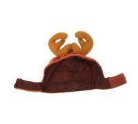 Toddmomy Chapeau Antler pour Chiens Costume De Renaître avec Cornes De Cerf Accessoire Festif pour Animaux De Compagnie pour Noël Et Fêtes