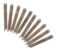 Toddmomy Charnière Support Couvercle Bois Antique Paumelles Rustiques pour Boîtes Armoires et Meubles Fixation Facile avec Vis Incluses