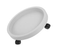Toddmomy Châssis Mobile Rond pour Pot de Fleurs roulettes Support de Robuste pour Intérieur Extérieur Base Roulante pour Pots Décoratifs
