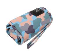 Toddmomy chauffe biberon réchauffeur d'alimentation USB couvercle de bouteille réutilisable chauffe-biberon portatif couvercle de bouteille compact polyester