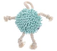 Toddmomy Chien à Tirer en Peluche Interactive Couineur, Soulage L'ennui, pour Entraînement et Jeu Corde Résistante