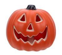 Toddmomy Citrouilles Halloween Jack-O-Lanterns, Lanterne Citrouille Lumineuse LED, décoration Citrouille effrayante pour fête à Domicile, 22 x 20 x 18,5 cm, Orange, sans Piles