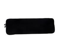 Toddmomy Clavier Étui de Transport en Tissu Néoprène Pochette de Rangement Fermeture Éclair Protection Anti-Rayures et Impacts pour Clavier Gaming ou Bureau Portable Noir