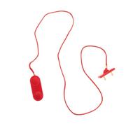 Toddmomy Clé de Sécurité pour Tapis de Course avec Interrupteur Arrêt Urgence Double Insert Plastique et Cuivre Remplacement Facile pour Machine de Course
