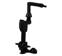 Toddmomy Clip de microphone violon pince de de microphone Clips de support de violon pince à micro Plastique Noir