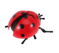 Toddmomy Coccinelle à Remonter Plastique Réaliste pour Garçon Fille Mouvement Tête et Queue Jeu Cognitif Interactif pour Fêtes et Développement Moteur