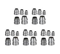 Toddmomy Coins à Frapper en Fer 25 Pièces Cales Rondes pour Marteaux Accessoires Robustes pour Installation et Renforcement Bois