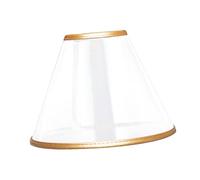 Toddmomy Collerette de Récupération Transparente pour Chat et Chien Collier Léchage Morsure Confortable PVC Protection du Cou Ajustée