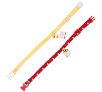 Toddmomy Collier Élégant pour Chat avec Chaîne Et Clochette pour Filles Et Garçons Colliers pour Chatons Confortables Et Élégants pour Un Usage Quotidien