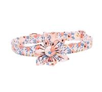 Toddmomy Collier pour Chien À Fleurs Collier pour Chien avec Et Jolis Colliers pour Chiots Collier Rose pour Colliers pour Chiens Étiquette De Marche Collier À Cravate pour Chiot