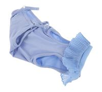Toddmomy Combinaison de Récupération Chirurgicale pour Chat, Vêtement Post-opératoire Respirant en Tissu Élastique Bleu Clair, Taille M pour Chatons 6-9 Livres, Protection des Plaies