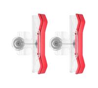Toddmomy Contrôleur Mobile Déclencheur de Jeu Mobile en ABS Rouge 1 Pair Conception Ergonomique pour Matériel de Jeu Vidéo Jeu de Tir Mobile Remplacement du Contrôleur de Téléphone Mobile