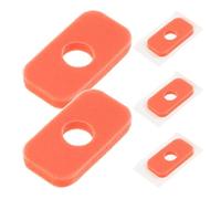 Toddmomy Correcteur de Prise en Mousse Latex 5 Pièces pour Archet de Violon Orange, Installation Facile, Contrôle Précis, Accessoire Pratique Prolongée et L'enseignement