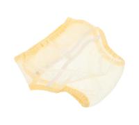 Toddmomy Couches De Poupée Renaissante Bébés Lavage Bavoirs Bébé Garçon Nourrisson Lavable Couvre-couche Réutilisable Pour Les Tout-petits Yellow Polyester