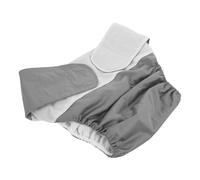 Toddmomy Couches pour Adultes Réutilisables Anti-fuites, Couche Lavable en Tissu Imperméable Pul, Taille Ajustable Élastique, pour Usage Quotidien et Après Chirurgie, Hommes et Femmes