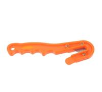 Toddmomy Coupe-Ligne sous-Marin Coupe-Fil de Pêche Orange, Acier et PP, Léger, Ergonomique, pour Plongée sous-Marine et Opérations de Secours, Coupe de Corde d'urgence