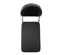 Toddmomy Coussin de Siège Arrière pour Vélo Électrique Noir, Design Épaissi et Résistant à l'usure, Dossier Stable en Éponge et Acier, pour Famille et Garçon et Filles