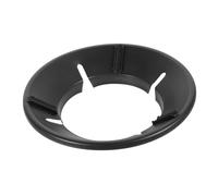 Toddmomy Couvercle Coupe-vent Pour Cuisinière à Gaz En Acier Inoxydable Support Anti-vent 4 Trous Noir Écologique Économie D'énergie Et Résistance Thermique Compatible Usage Domestique