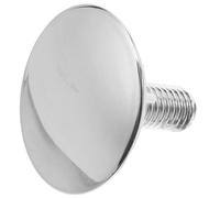 Toddmomy Couvercle de Trou D'évier Cuisine en Abs Argenté, Bouchon Rond Facile à Installer pour Prévenir les Fuites, pour Maison et Hôtel