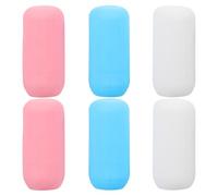 Toddmomy Couvercles Étanches en Silicone Lot de 6 pour Contenants de Voyage avec Installation Simple Adaptés aux Flacons de Shampoing et Lotion en Voyage