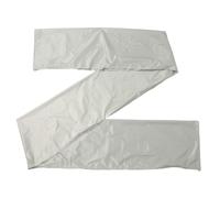 Toddmomy Couverture Solaire de Piscine Imperméable 490x96 Cm Bâche de Protection à Enrouleur pour Piscines Hors Sol et Enterrées Beige Clair, Résistance aux Intempéries et Protection