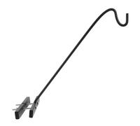 Toddmomy Crochet à Oiseaux Rotatif Acier Support Solide pour Balcon Clôture et pour Mangeoires Paniers de Fleurs et Wind Chimes