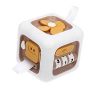 Toddmomy Cube Occupé Pour Garçon Fille Éducatif De Voyage Montessori Pour Développement De Motricité Fine Sûr Et Portable
