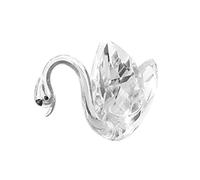 Toddmomy Cygne en Cristal Figurine en Verre Cygne Statue Figurines À Collectionner Swan Sculpture Figure De Bureau Décoration Ornement pour Voiture De Mariage Party Favor Cadeaux Cristal