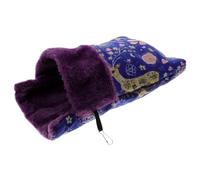 Toddmomy de Couchage Coton pour Hamster avec Motif Cerf Nid Suspendu Doux et pour Rongeurs et Écureuils pour Cage et Utilisation Intérieur