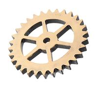 Toddmomy Décoration Murale Industrielle Bois Pendentif à Roue Dentée Rétro Pour Intérieur Accessoire Steampunk Unique Pour Salon Bureau Et Chambre Comme Élément De Photographie Et