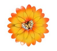 Toddmomy Décoration Murale Métal Fleur Ornement Suspendu Décoration Murale Pour Salon Jardin