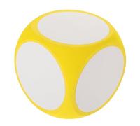 Toddmomy Dés en Mousse Effaçables Soi-Même Gros Dés Blancs Outil Éducatif pour Garçon et Filles Jeu de Mathématiques Accessoire de Classe 1 Pièce