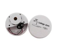 Toddmomy Détecteur de Fuite Eau avec Alarme Sonore Haute Sensibilité pour Maison Capteur Niveau Eau pour sous-Sol Machine à Laver et Évier Dispositif Compact Anti-débordement