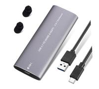 Toddmomy Disque Dur SSD Externe Portable USB 3.1 Type-c Ultra-léger pour Stockage Rapide PC et Ordinateurs Portables Alliage D'aluminium pour Transfert Haute Vitesse