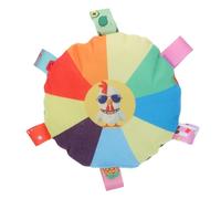 Toddmomy Disque Volant Interactif Peluche pour Chiens à Mâcher Émettant Un Forme de Poulet pour et Activité Physique des Chiots