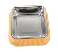 Toddmomy Distributeur De Nourriture pour Chiens Et Chats Bol Anti-Renversement Inoxydable Et Gamelle Multifonctionnelle pour Animaux