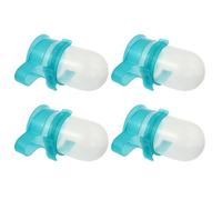 Toddmomy Distributeurs d'eau Automatiques pour Pigeons 500 ML Lot de 4 en Polypropylène Transparent Accessoires pour Cage d'oiseaux Convient aux Perroquets et Colombes