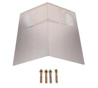 Toddmomy Dôme de Protection en Acier Inoxydable pour caméras de sécurité, Protection Solaire et imperméable, Compatible avec Les caméras Bullet universelles d'extérieur et Les enregistreurs