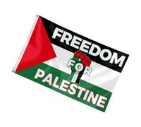 Toddmomy Drapeau Palestinien Décoratif Bannière De Jardin Ornement National Pour Intérieur Et Extérieur Couleurs