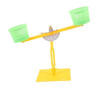 Toddmomy Éducatif de Balance DIY pour Garçon Fille Expérience Scientifique de Construction Développement des Compétences Observation et Analyse Vert