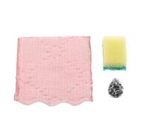 Toddmomy Ensemble de 3 Mini-Jouets de Cuisine, Accessoires de Nettoyage Réalistes pour Maison de Poupée, Comprenant Une Éponge Et Un Chiffon Miniatures pour Jouer à Faire La Vaisselle.