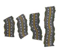 Toddmomy Ensemble de 4 Ornements Décoratifs en Résine pour Aquarium Chemin Pavé Réaliste Décor Paysager pour Aquariums D’Eau Douce ’Eau de Mer Bassins à Tortues