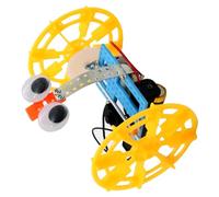 Toddmomy Ensemble de Jouets Robot à Soi-Même Jouet Éducatif Kit Scientifique pour Garçon et Filles Voiture d'Équilibre Bricolage Pratique Projets Électroniques 1 Ensemble