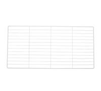 Toddmomy Étagère Métallique Blanche 45×22 CM pour Congélateur Coffre - Séparateur de Rangement Alimentaire - Organiseur Gain de Place pour Réfrigérateur Séparateurs D’Étagères pour